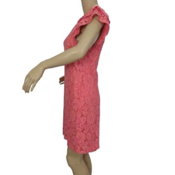 Charles Henry Lace Shift Dress - Picture 4 of 7